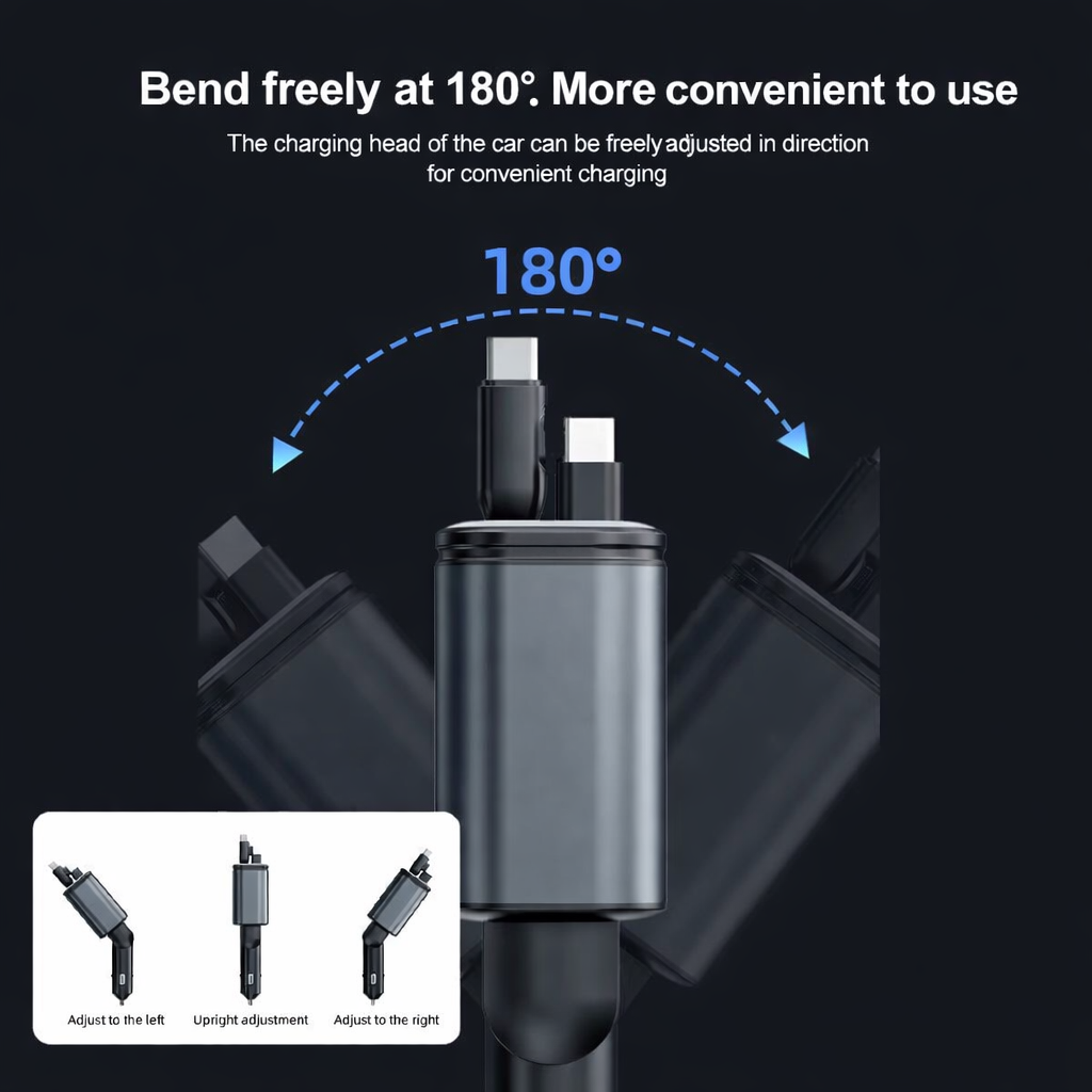 StarGlow™ 4-in-1 Car Charger