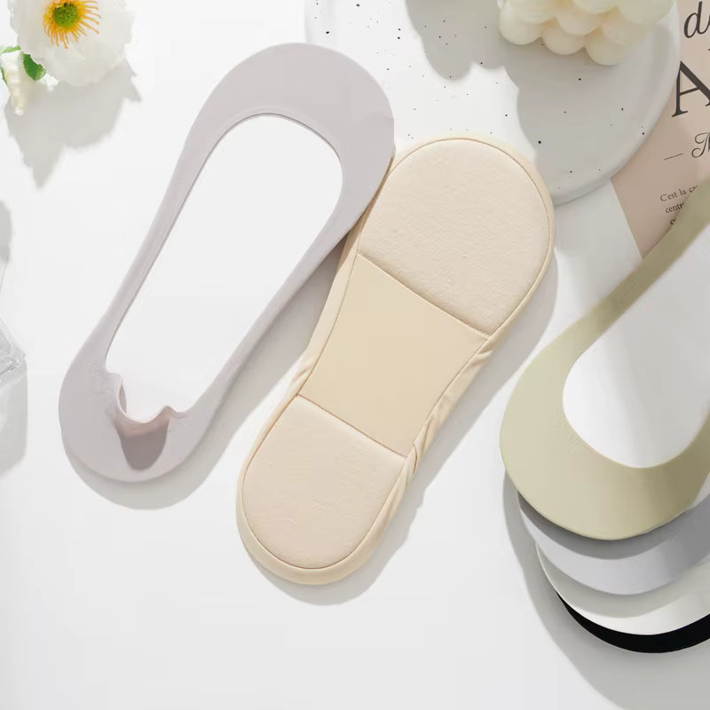 PuffPeds Cushioned No-Show Socks