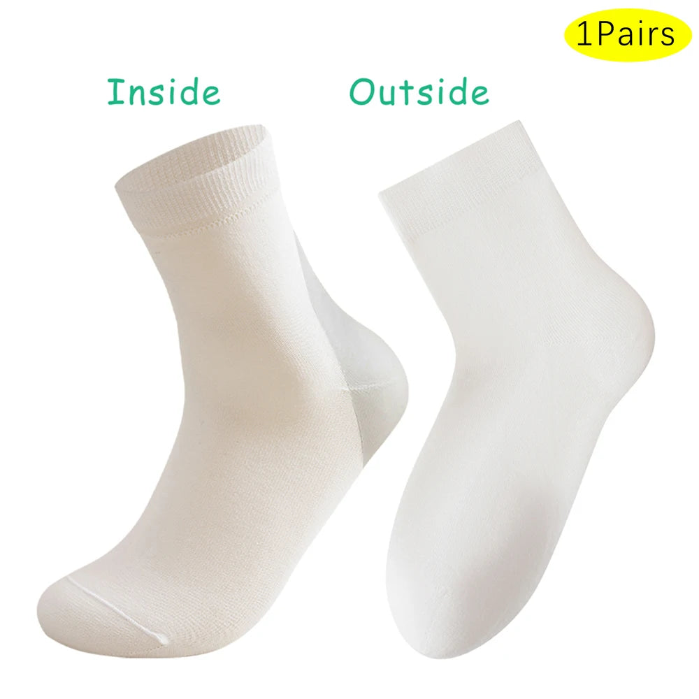PuffPeds Night-time Heel Socks