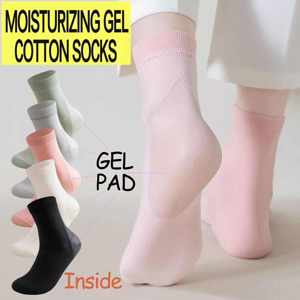 PuffPeds Night-time Heel Socks
