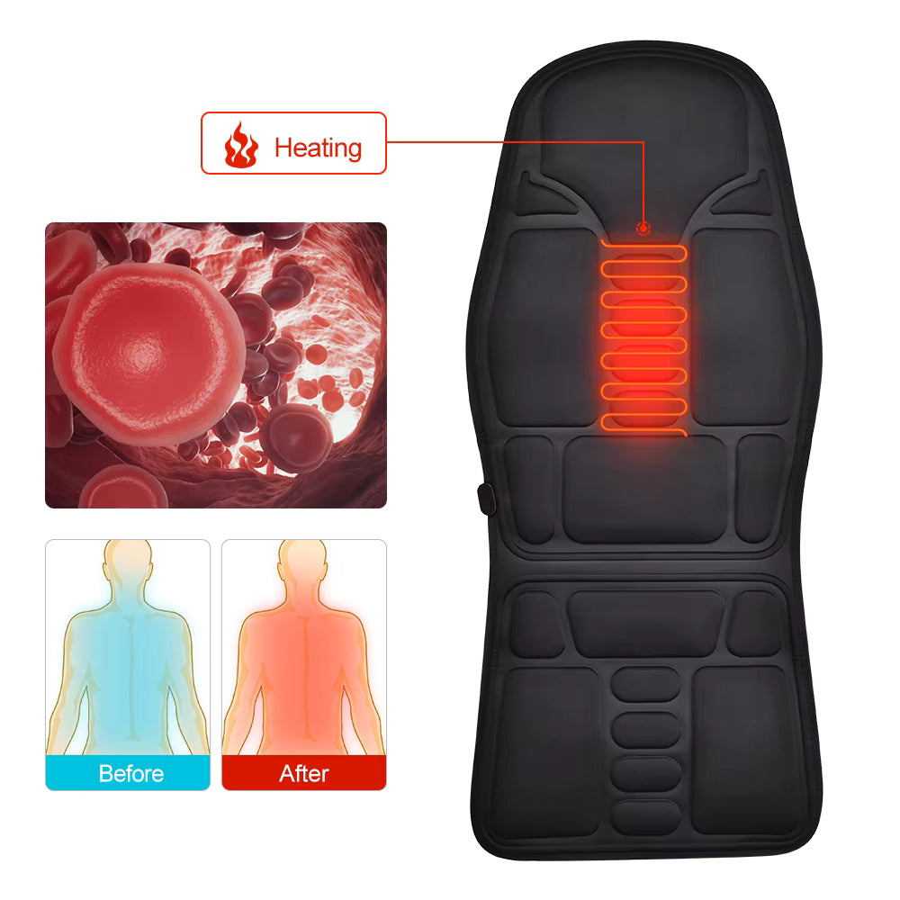 PainEase™ Heated Full-Body Massage Pad