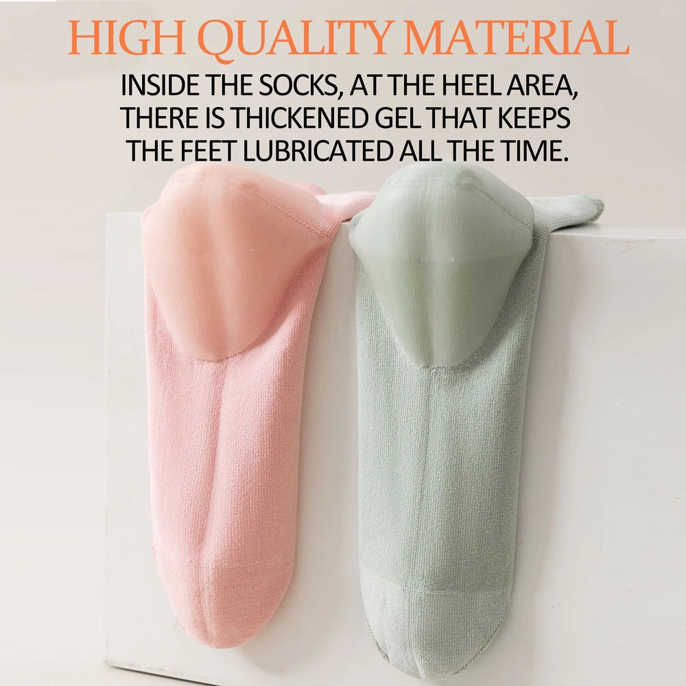 PuffPeds Night-time Heel Socks