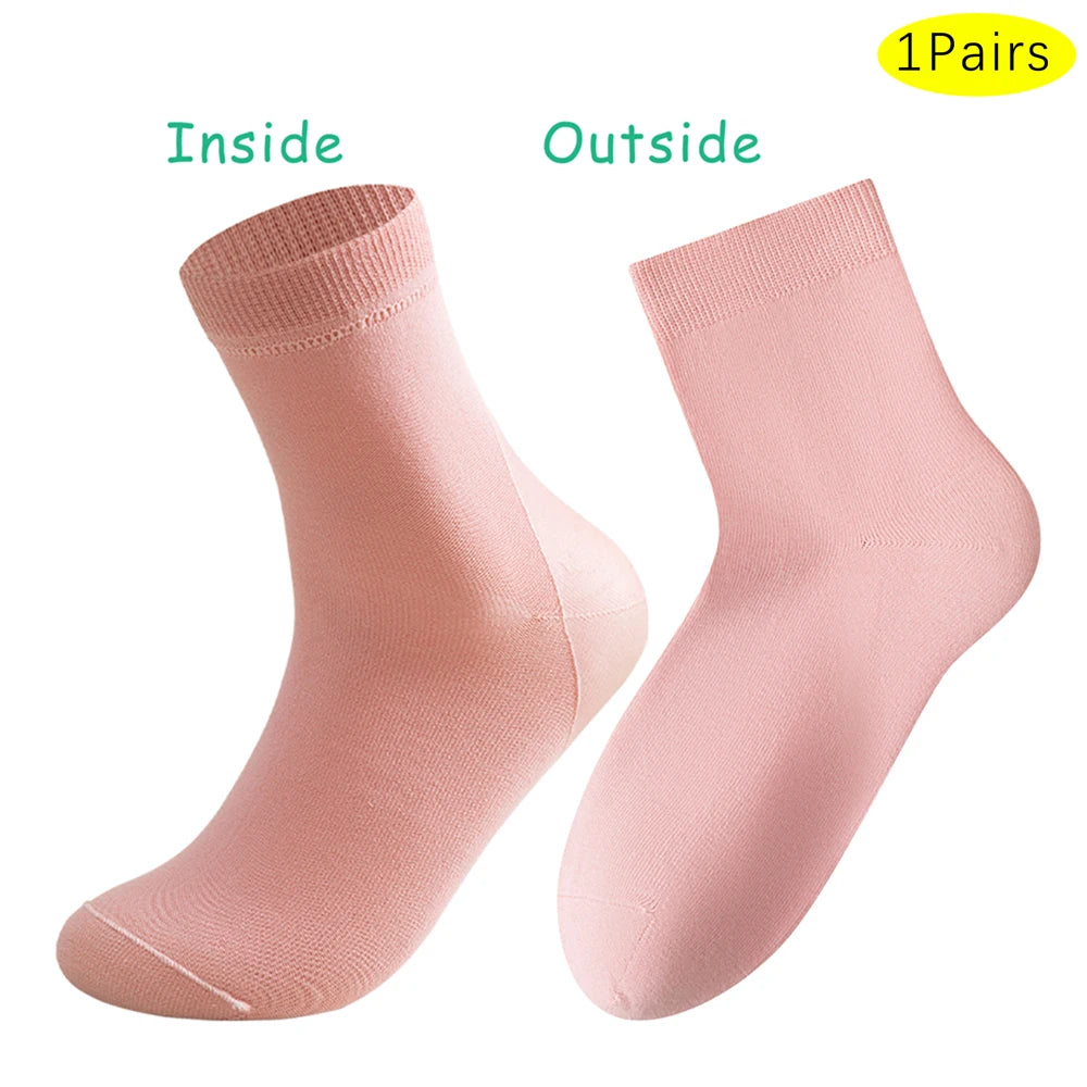 PuffPeds Night-time Heel Socks