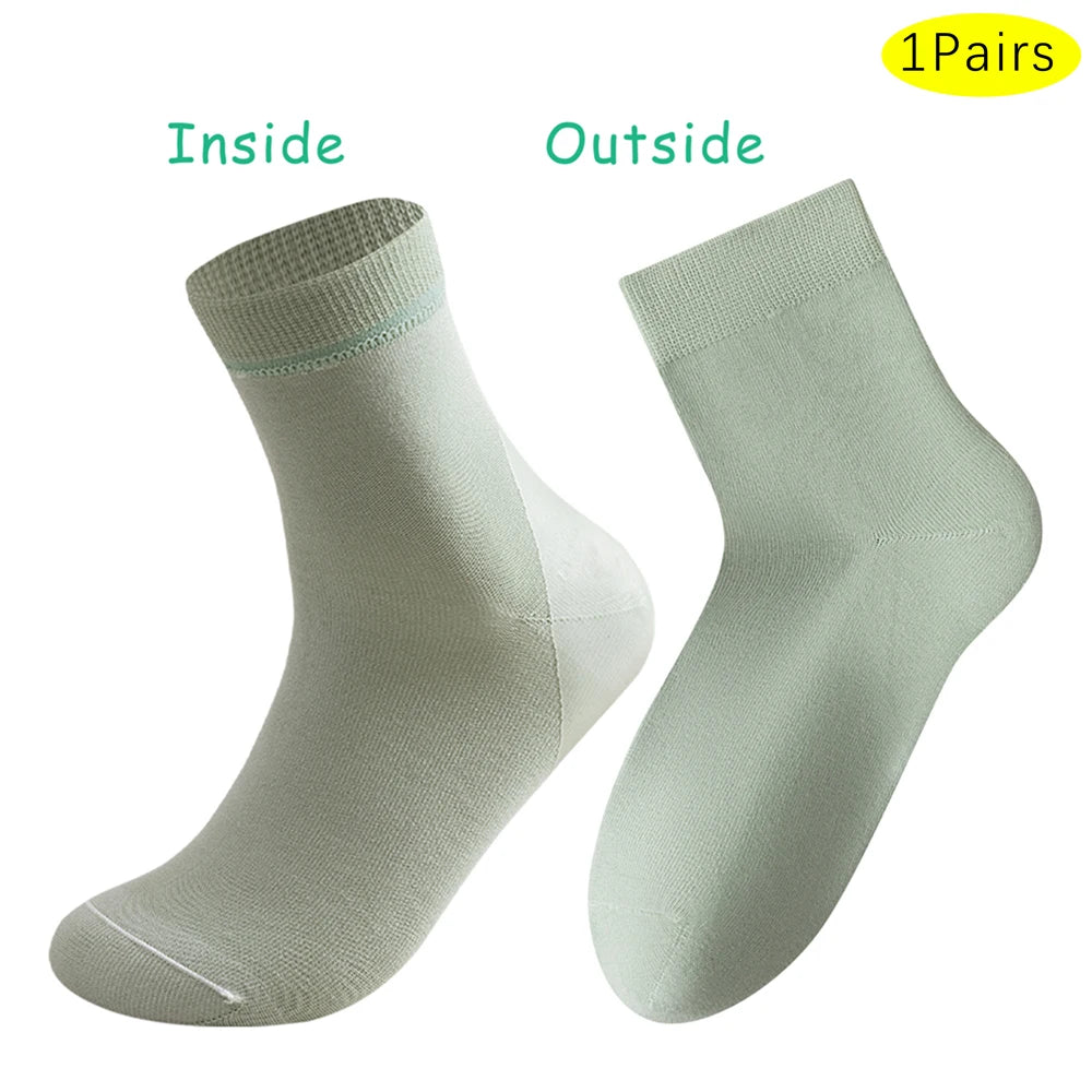PuffPeds Night-time Heel Socks